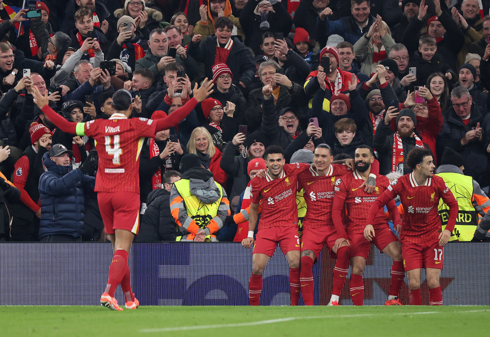 开云体育-利物浦历史性逆转，杀入欧冠决赛