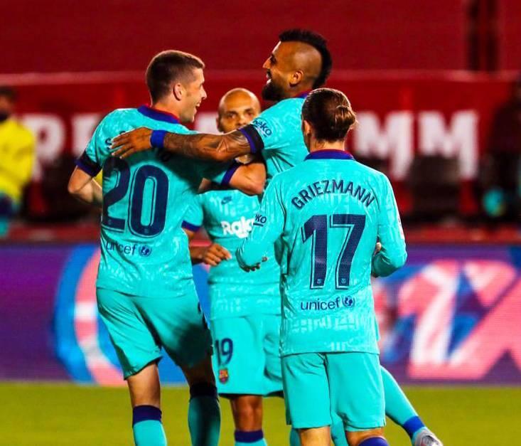 比达尔伤愈复出，助力巴塞罗那夺冠